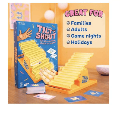 Big Potato Tilt 'N Shout Board Game