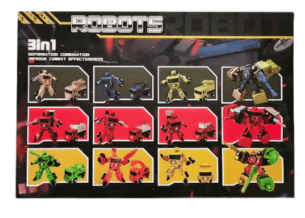 Fire Robot 3in1 Action Figure