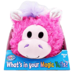 FlipaZoo Magic Tails Pink Unicorn Flips To White Cat Plush