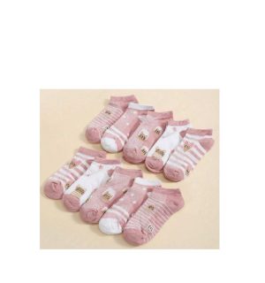 10 Pairs Women Low Cut Boat Socks