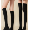 2 Pairs Women Over-The-Knee Black