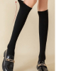 2 Pairs Women Over-The-Knee Black