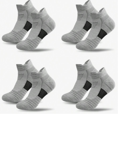 3 Pairs Thick Basketball Ankle Socks