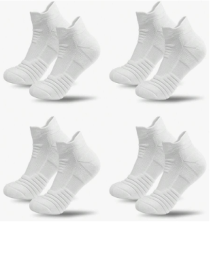 5 Pairs Thick Basketball Ankle Socks