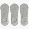 2 Pairs Men's Summer Invisible Socks (Light Gray)