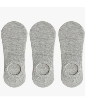 2 Pairs Men's Summer Invisible Socks (Light Gray)